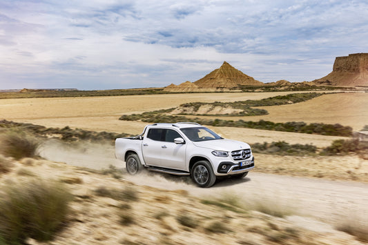 Mercedes-Benz X-Class – fits the TMAT slide-out truck bed mat