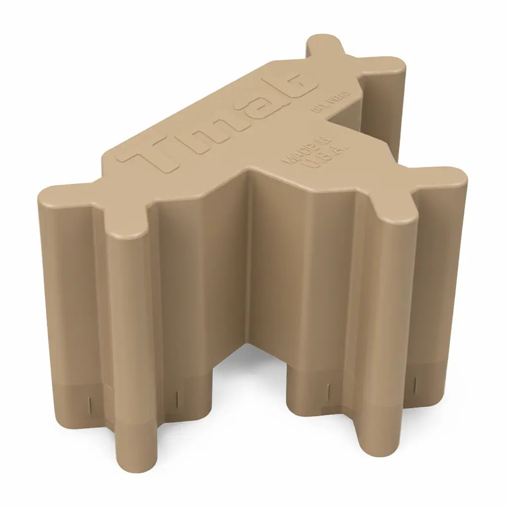 TMAT Tight-fit Stout Stationary Blockers - Brown (2-Pack)
