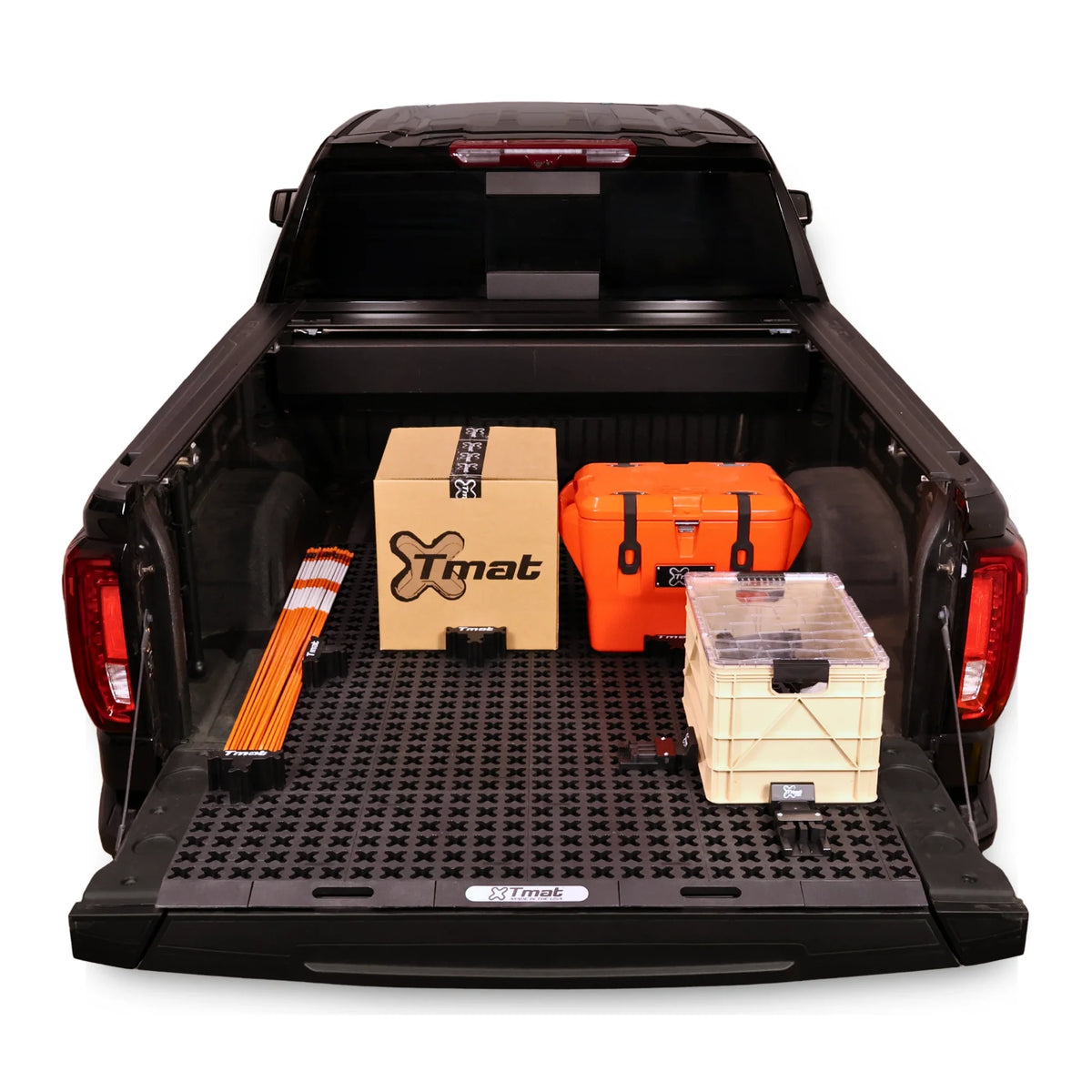 TMAT Cargo Bed Organizer Kit - GMC Sierra Crew Cab