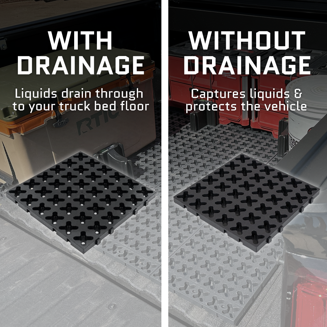 Tmat Truck Bed Organizer Slide Out Mat | Ford F250/F350 Standard Bed