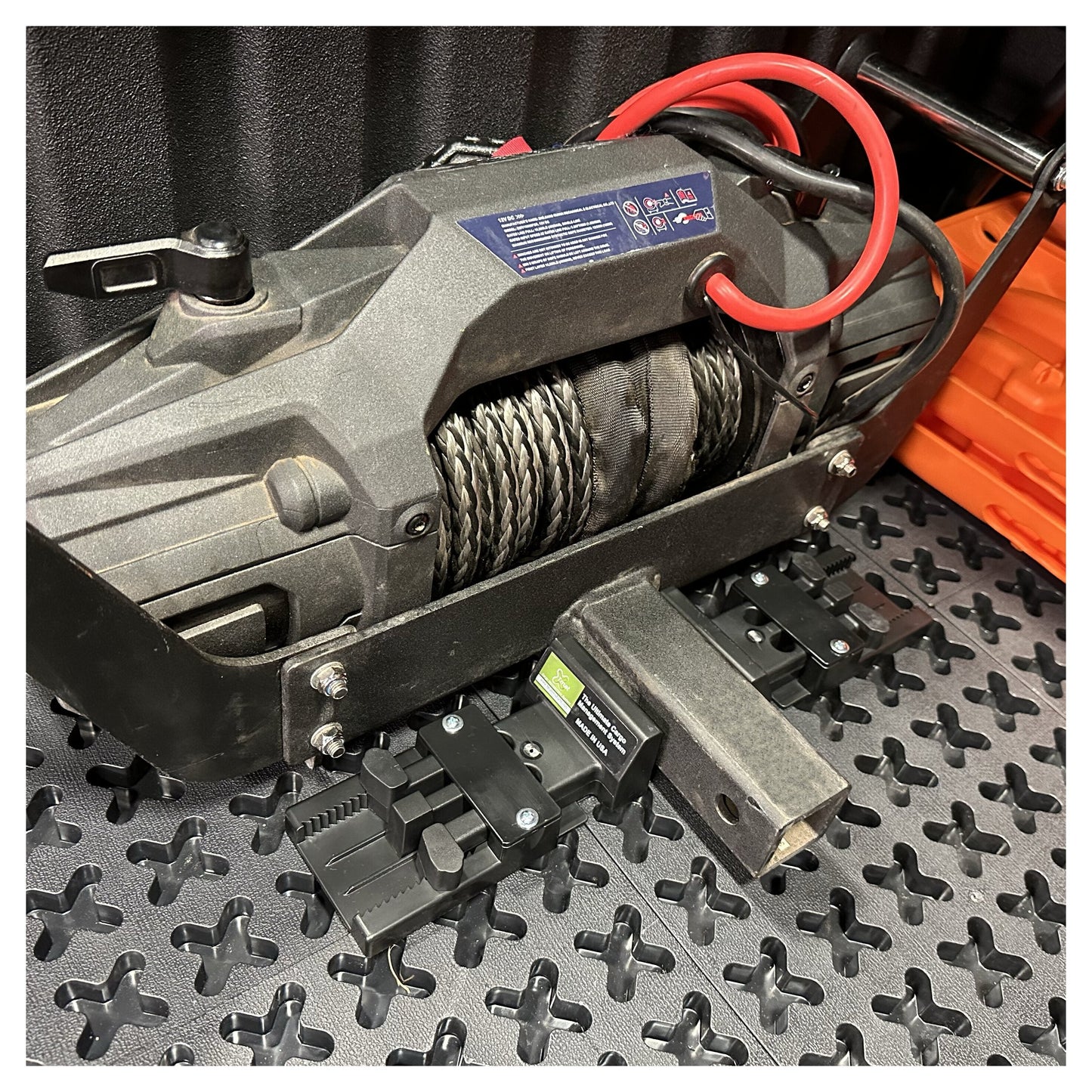 30.5 x 30.5 Tmat Interlocking Non-Draining Panel - Four Connectors (Single)