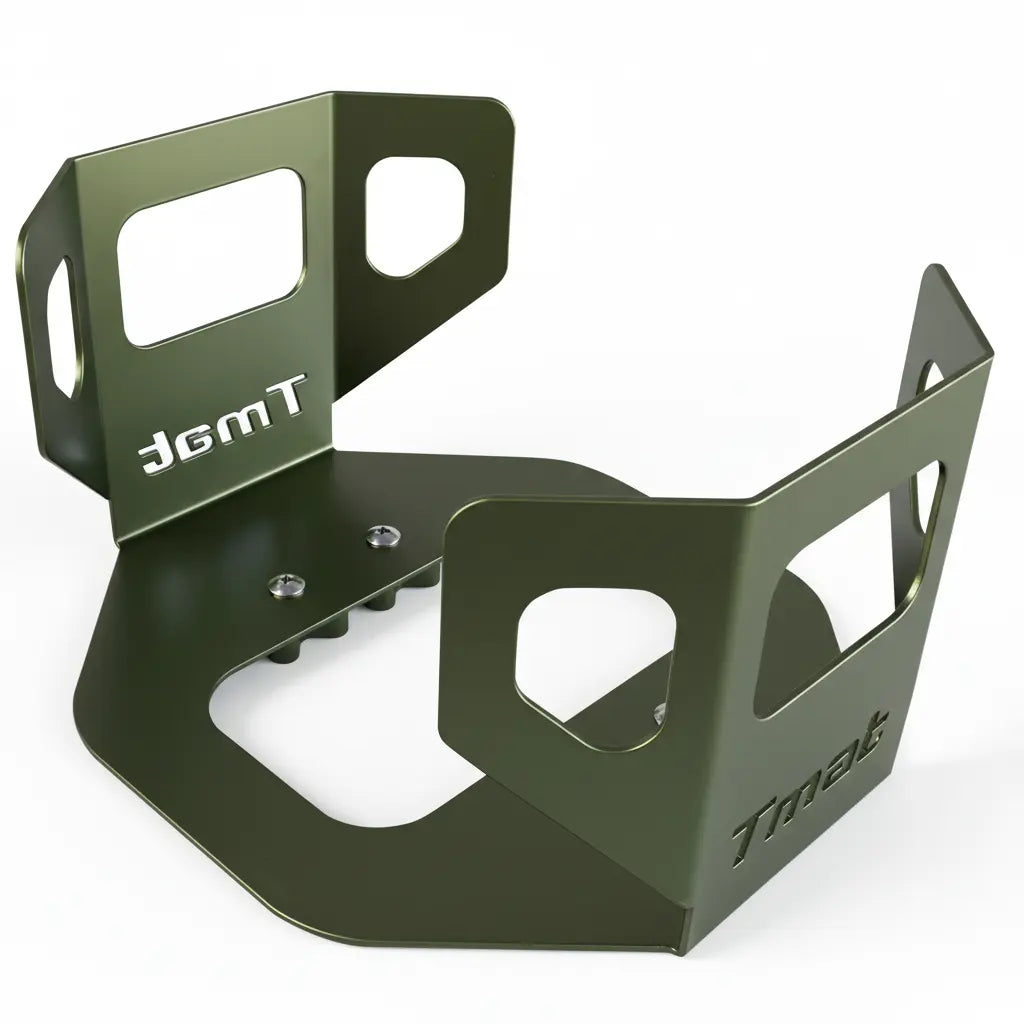 Tmat Bucket Holder with Tmat Anchors - Green