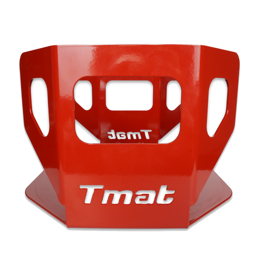 Tmat Bucket Holder with Tmat Anchors - Red