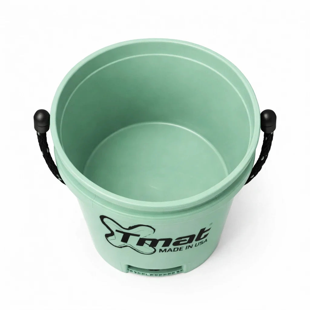 Tmat 5-Gallon Bucket - Sea Foam Green